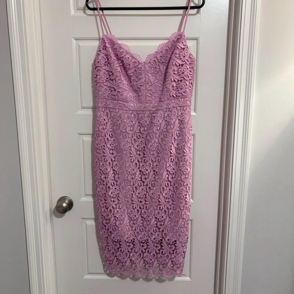 J. Crew Lace Midi Dress